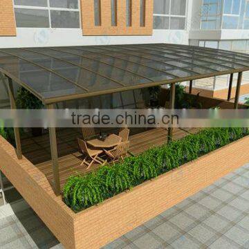 no Welding Single Carport Shed Aluminum Polycarbonate