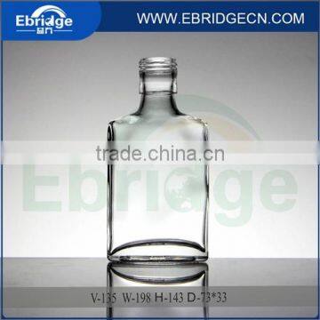 135ml paint flat mineral water bottles