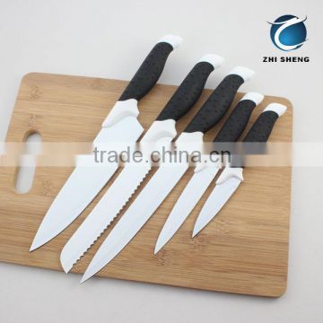 Ceramic white coating kitchen knife