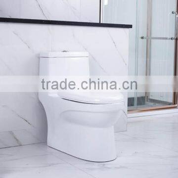 YL1072 bathroom fashionable one piece siphonic toilet