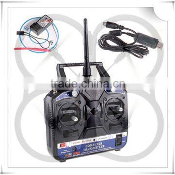 Hot Sale!!! Flysky FS-CT6B 2.4GHz 6CH Receiver System for RC Helicopter