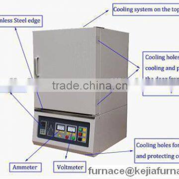 China heat treatment laboratory high temperature low price of muffle furnace