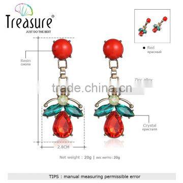 Chinese Style Crystal Drop Earing by Handmade photo-2