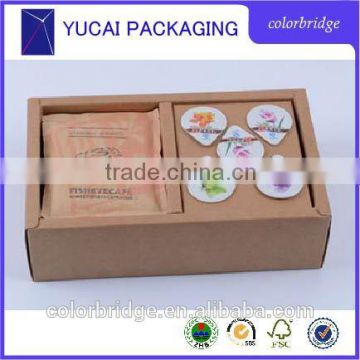 Kraft paper foldable Drawer paper box for food,paper box,packaging boxes