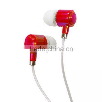 2016 personalized Earphone headphones wholesale cheap colorful erphone