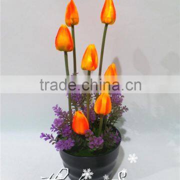 Energy-saving Artificial Flower With Led Light Artificial Potted Plants With Led photo-4