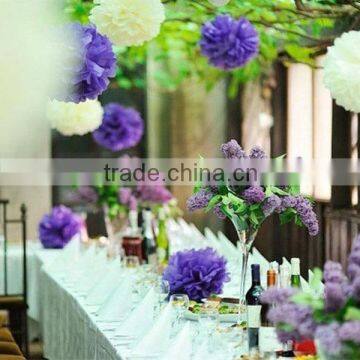 Colourful Soft Tissue Pom Poms Weddings Decoration 2016 photo-2