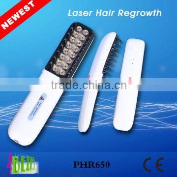 Beir home and salon use with 16 diode Lasercomb hair loss treatment / Laser Photo Therapy / Hair regrowthing PHR650 laser comb