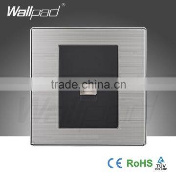 2015 China Hot Sale Wholesaler Wallpad Luxury Wall Light Switch Panel Telephone TEL Socket