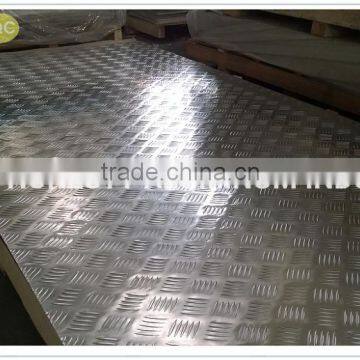 Aluminum Chequered Sheet 3004 H14 H24 for Anti-skip Floor /bus Floor photo-4