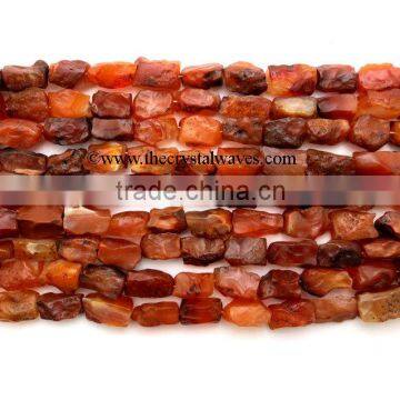 Carnelian Hand Knapped Rectangle Nuggets