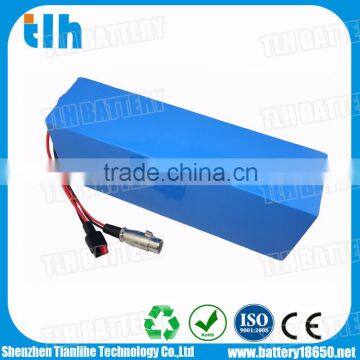 18650 battery pack 48v 10ah li ion battery with BMS