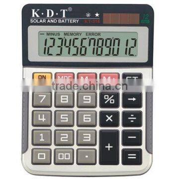 12 digits desktop calculator gift KT-316