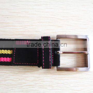 Factory Customized Canvas Sport Cotton Fabric Belt photo-5