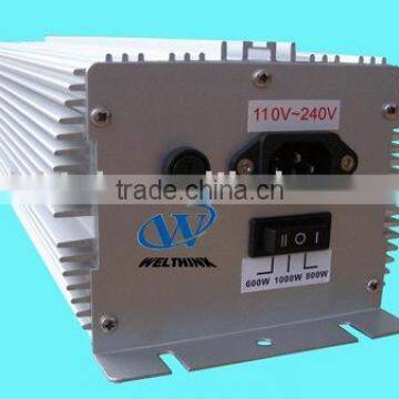 dimmable ballast for horticulture lighting(run HPS/MH lamps both, 400W,600W,800W,1000W,CE,TUV,UL,CUL approved)