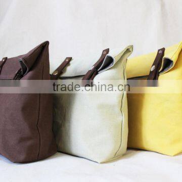 Vintage Waxed Canvas Lunch Bag