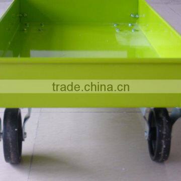 Green Tool Trolley With Handle and Wheels photo-6