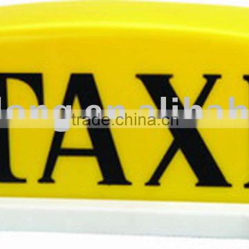 Strong magnetic style auto top car taxi light ce/rohs