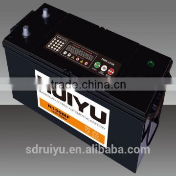 new products 12v 170ah NS200MF auto battery used on automobiles