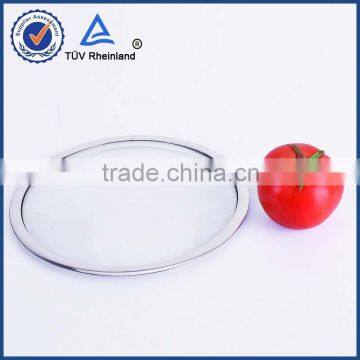 environmental tempered float glass lid color sleeve packing with konb