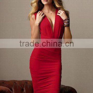2012 elegant chiffon evening dress