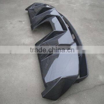 For GALLARDO LP570-4 carbon fiber rear bumper diffuser