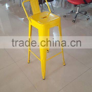 High Quanlity Colorful Iron Metal Bar Chair for Restaurant Supplier's Choice photo-2