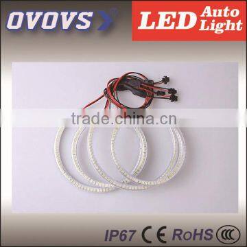 OVOVS angel eyes factory price universal led smd car led angel eyes for 120mm 146mm