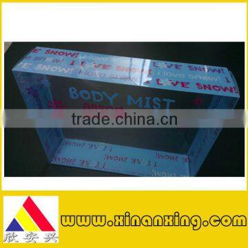 blue PVC boxes for packing