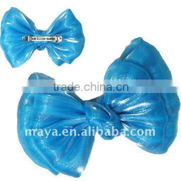 Poka Polyester Bownot Hair Clip MY816-1