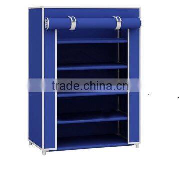 5 tier folding behind the door shoe cabinet