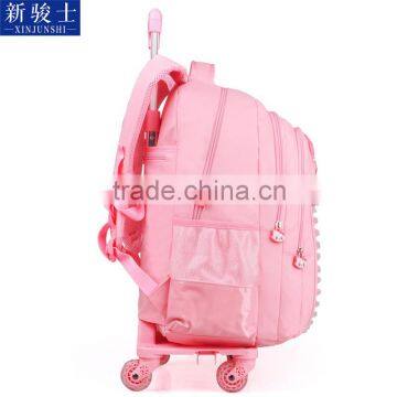 Polyester Fabric School Trolley Bags Low Price photo-3