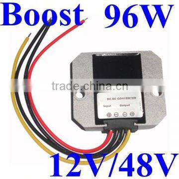 dc-dc boost converter 12v to 48v 2a 96w voltage regulator step up power supply module