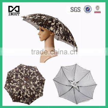 UV protection promotional hat hight quality head umbrella