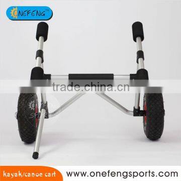 New Listing New Aluminum Kayak Jon Boat Canoe Gear Dolly Cart Trailer Carrier Trolley Wheels photo-4