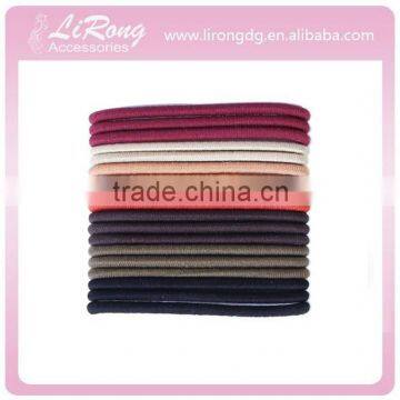 4mm dia colourful elastic hair band high quality elastics fancy hair elastics