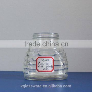 Heart Shaped Glass Jar With Cork