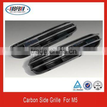 hot sale automobile body parts FOR BMW E60 5 series M5 2004-2009 carbon side grill