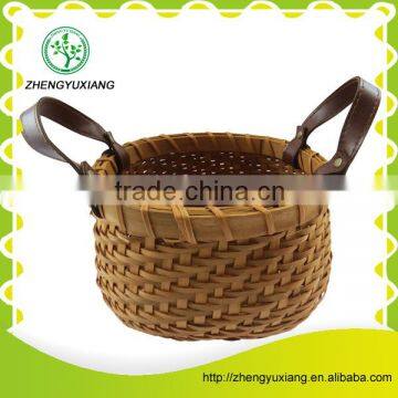 A set of special wood household essential basket