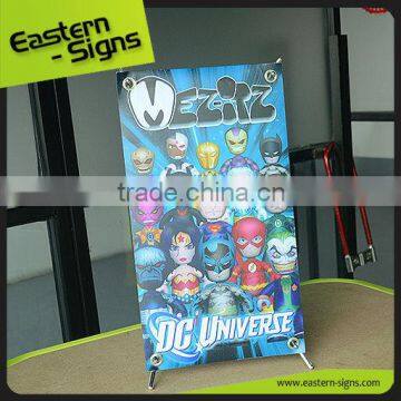 22x40cm Desktop Mini X Banner Stand