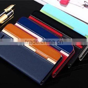 Flip Leather Case With Card Slot kickstand For Xiaomi Mi4 Cover