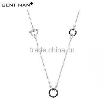 IP plated 316l stainless steel ceramic chain factory direct wholeslale