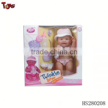 Hot sales 13.8 inch drinking new doll