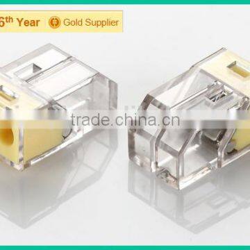 Sineyi 2014 Home lighting terminals 2P cable terminals plug connector for junction boxes electrical push wire connector