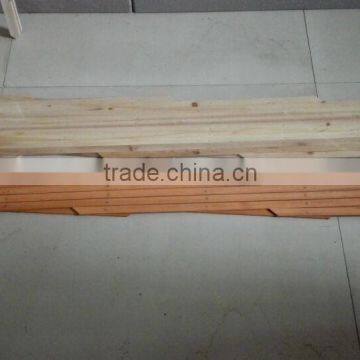 natrual wood garden expandable trellis