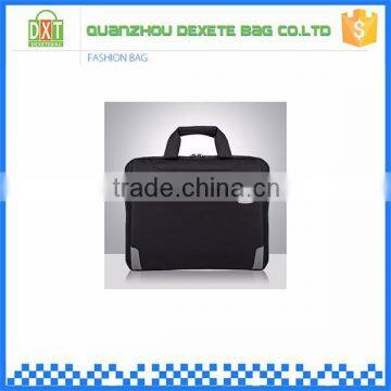 Wholesale elegant black polyester OEM laptop bag 15.6 inch