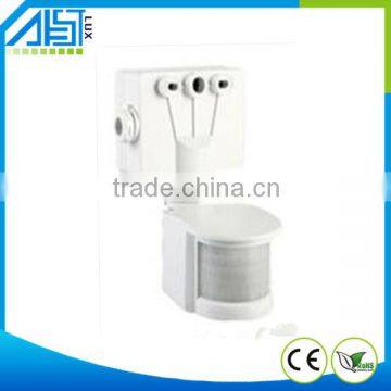 wall mount 180 degree pir motion sensor switch