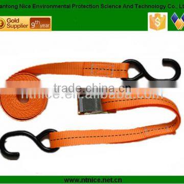 Quality truck buckle lashing Ratchet Strap tie down S hook