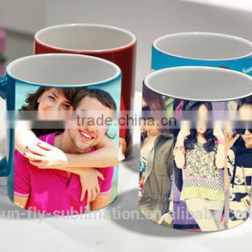 3d sublimation transfer film color changing mug 11oz Sublimation Color Changing Mug sublimation Mug