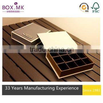 2016 Hot Sale Handmade High Quality Custom Fancy Luxury Chocolate Box With Paper Divider photo-5